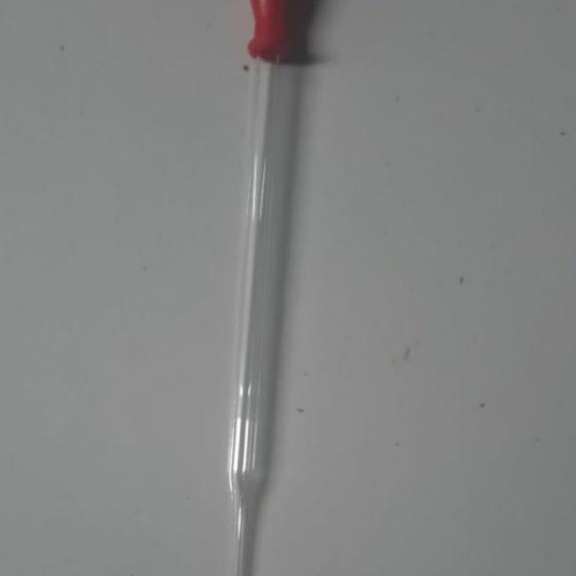 Pipet Kaca P Y R E X Tebal 1Mm Diameter 7Mm Panjang 15Cm Isi 100/Box