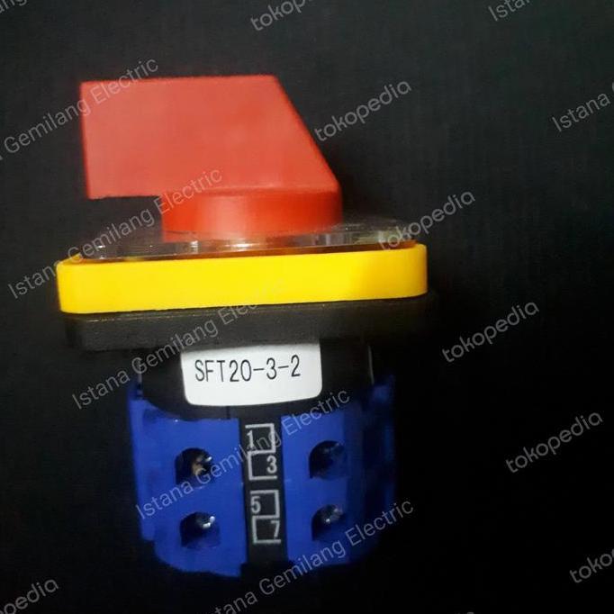 Selector MOA / Selector Switch Manual Off Auto 2P SFT20 FORT