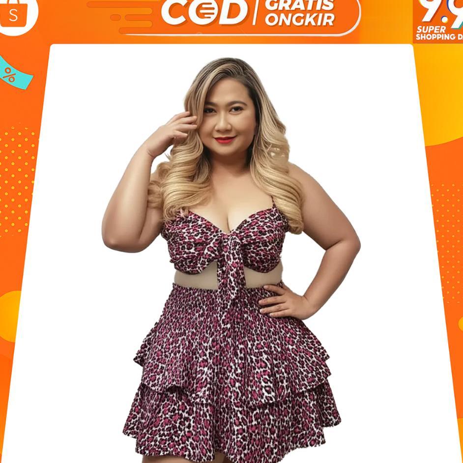 Setelan Bra Rok Mini Pantai Bali Wanita Oneset Swimwear