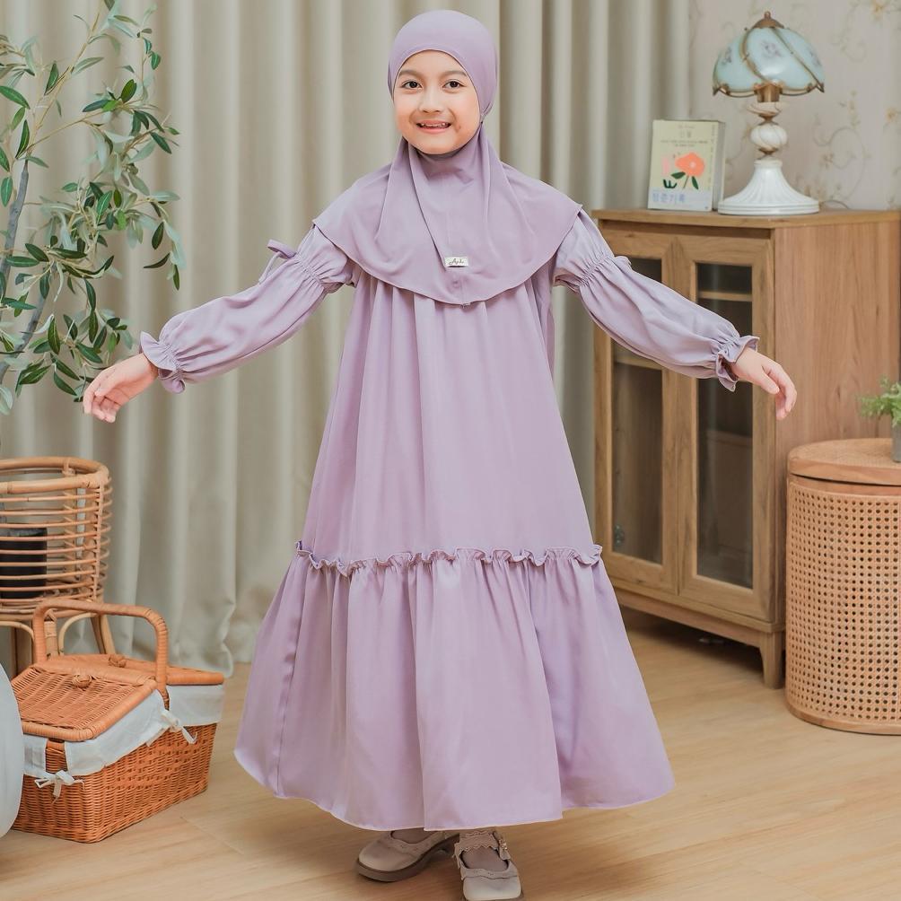 BEST SELLER AYESHA-KALUNA Gamis Anak 2-9 tahun