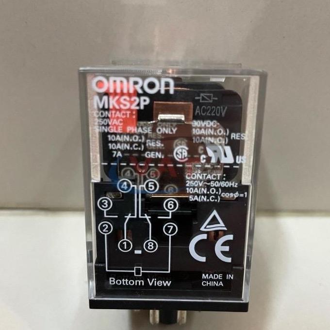 relay omron MKS2P original