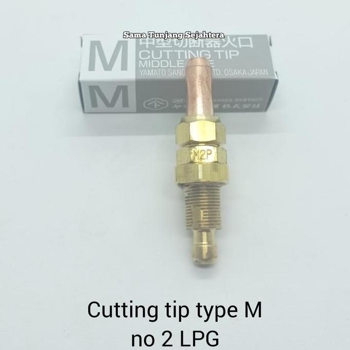 YAMATO JAPAN CUTTING TIP TYPE M LPG NO 2