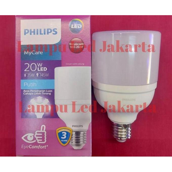 Ready  Lampu bohlam LED bright philips 20watt. Bohlam LED bright philis 20w