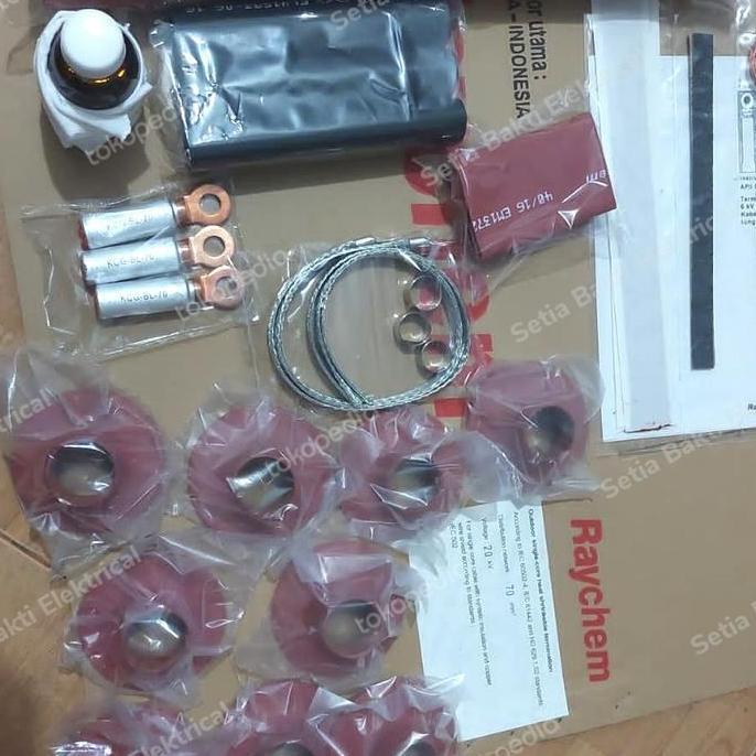 Ready Terminasi raychem outdoor 1x70mm 20kv + Skun komplit Raychem