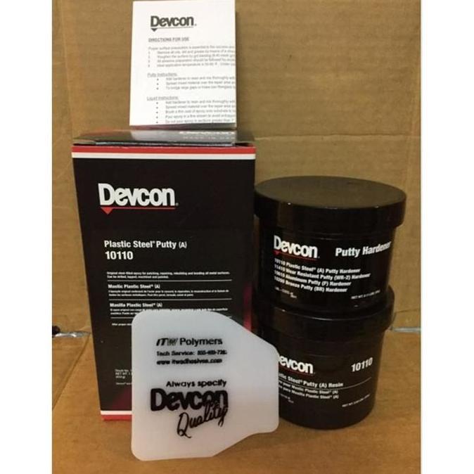 Ready devcon A epoxy plastic steel 454gr type 10110 DEVCON 10110 454 gram