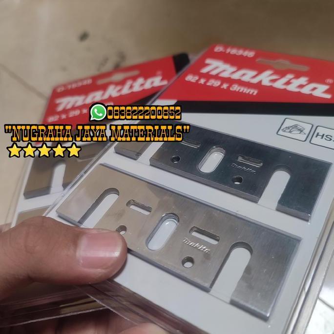 Mata Pisau Serut 82 X 29 X 3 Mm Makita Original Hss Mata Pisau Ketam