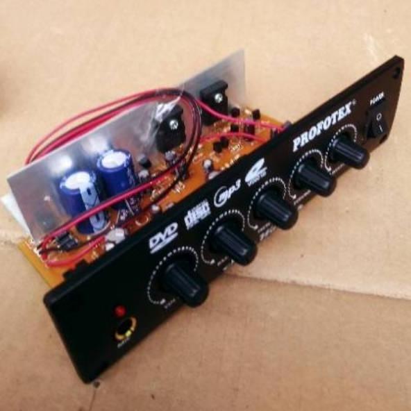 Cod Kit Amplifier Speaker Aktif Tip 3055 2955 Mono Filter Subwoofer Mic 1 Chanel