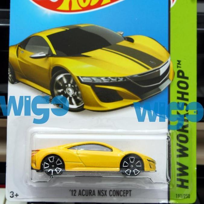 Diecast Hotwheels Hot Wheels '12 Acura NSX (Lot A 2015)
