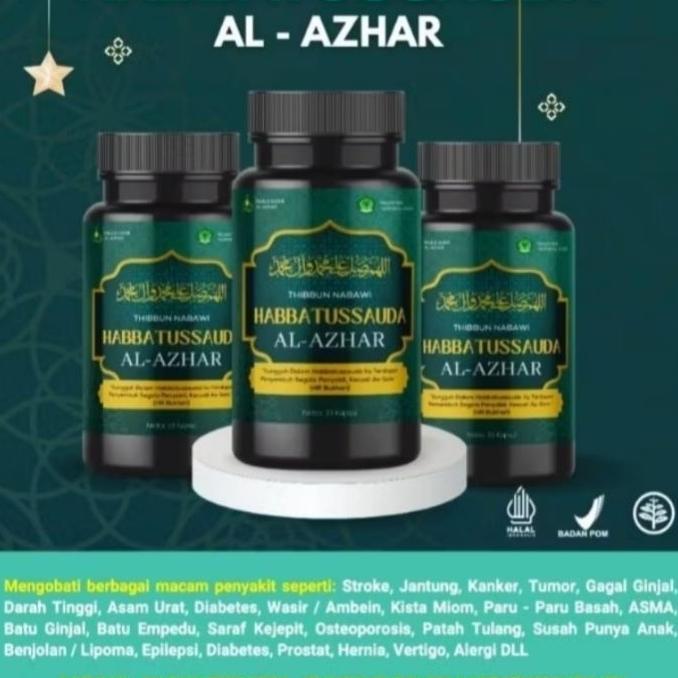 Habbatussauda Al Azhar Habasyi Original Obat Herbal