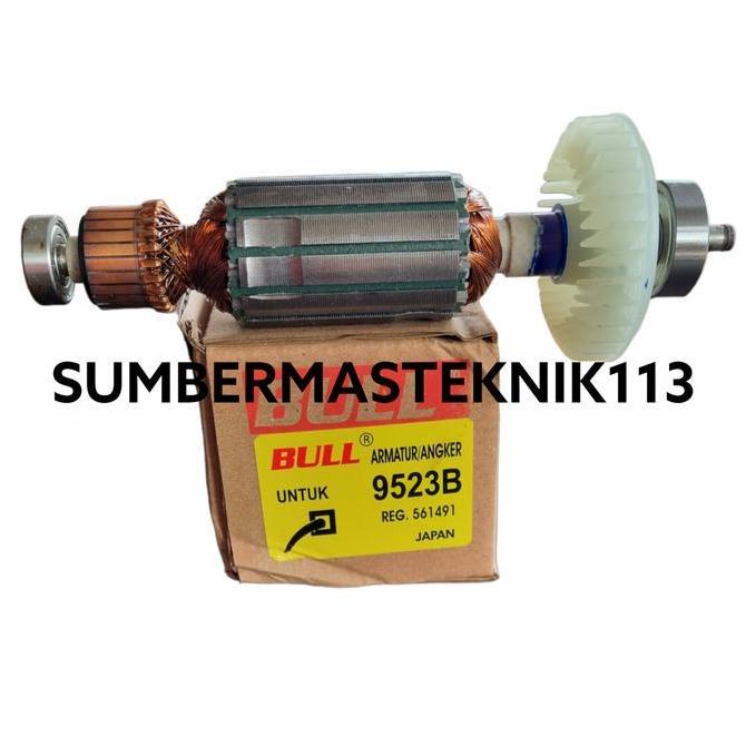 Armature Makita 9523 B Angker Mesin Gerinda Makita 9523B Bull