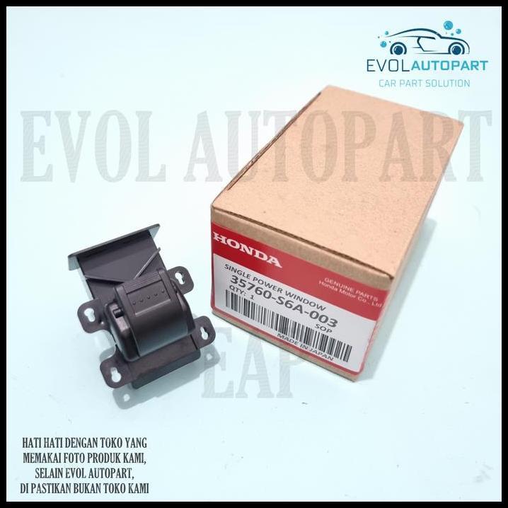 TERLARIS SINGLE SWITCH POWER WINDOW ANAK SAKLAR CRV GEN 2 STREAM 2002-2006 