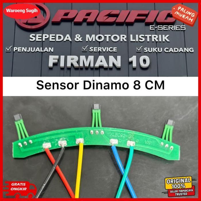 Sensor Dinamo Sepeda Listrik U-Winfly Panjang 8Cm Dan Jarak Antar Sensor 3,5Cm.