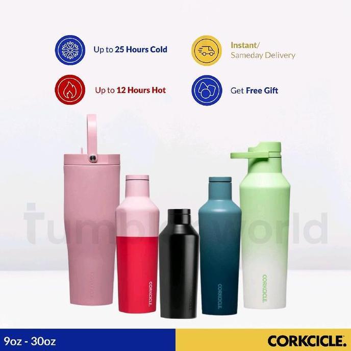 Corkcicle Tumbler Canteen 9-16Oz