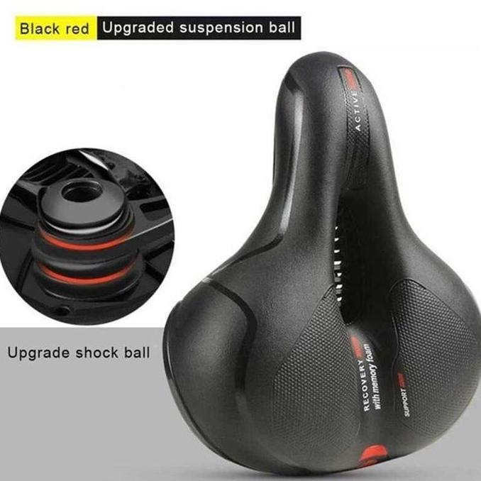 Sadel Jok Sepeda Lipat, MTB, Double PER Super Empuk PACIFIC UNIVERSAL