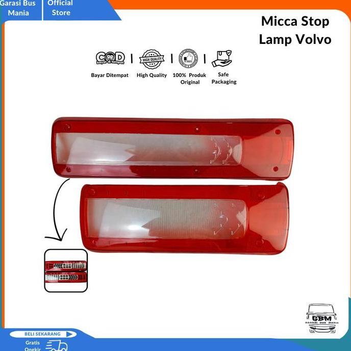 MICCA STOP LAMP TRUCK VOLVO/MIKA LAMPU BELAKANG TRUK VOLVO READY