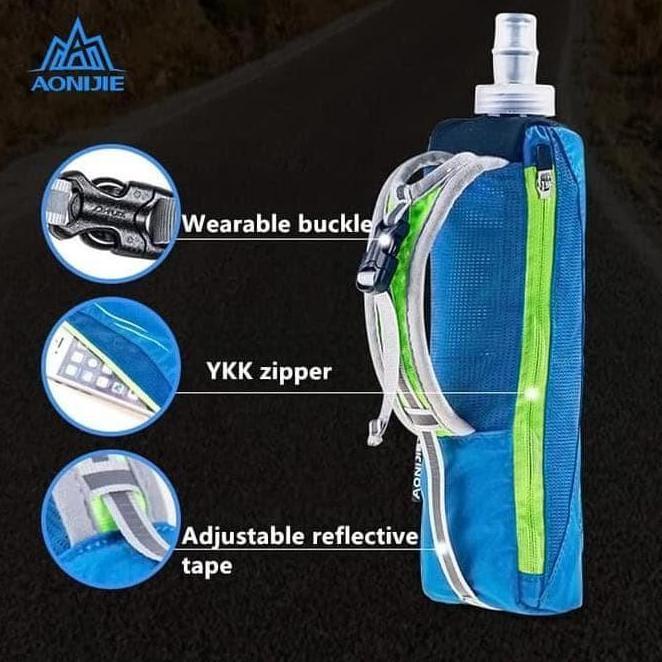Aonijie E908 Cover Hydro Flask Hand Bottle Grip - Tas Botol Air Minum Waterproof Running