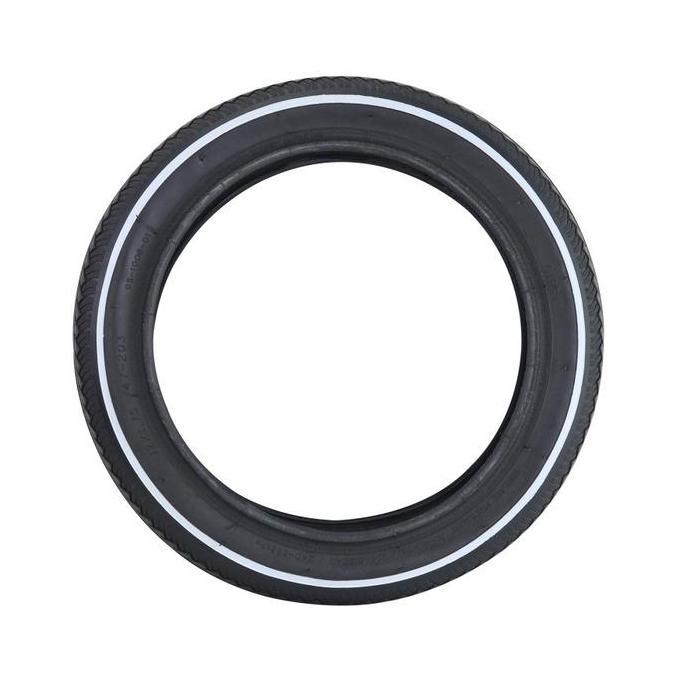 Gipsy G-Pro Gs1008 Tire No Folding 12 X 1.75 Ban Push Bike Black White Line
