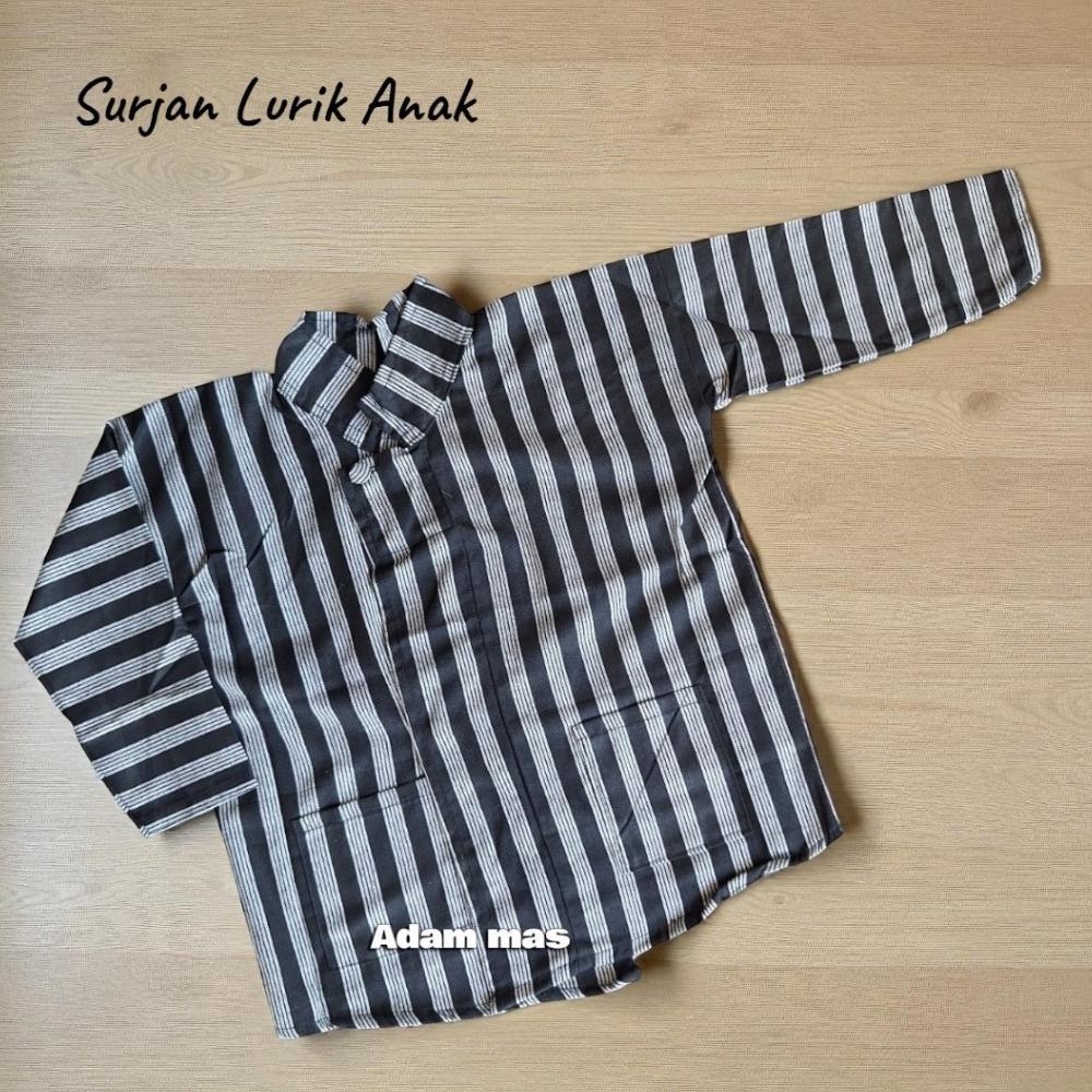 Best Seller Baju Lurik Anak Laki Laki Surjan Anak Laki Laki Tk Dan Sd Baju Adat Jawa Anak Laki Laki 
