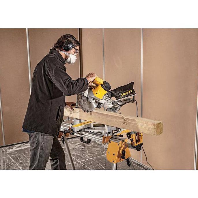 Stanley Sm18 254Mm 1800W Sliding Mitre Saw / Gergaji Miter