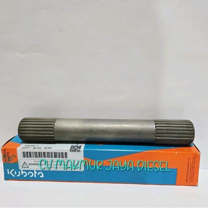 Shaft Bevel Gear Depan L3608 TC402-12720 Kubota Genuine
