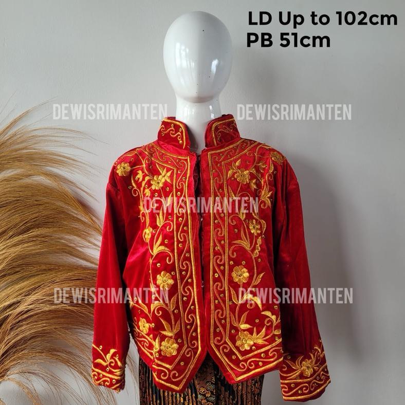 Free Ongkir Beskap Solo Anak Bludru/Baju Khitanan/Beskap Sunat