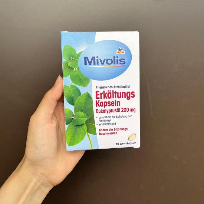 Mivolis Erkltungskapseln Eukalyptusl | Eucalyptus Capsul, 60 capsul