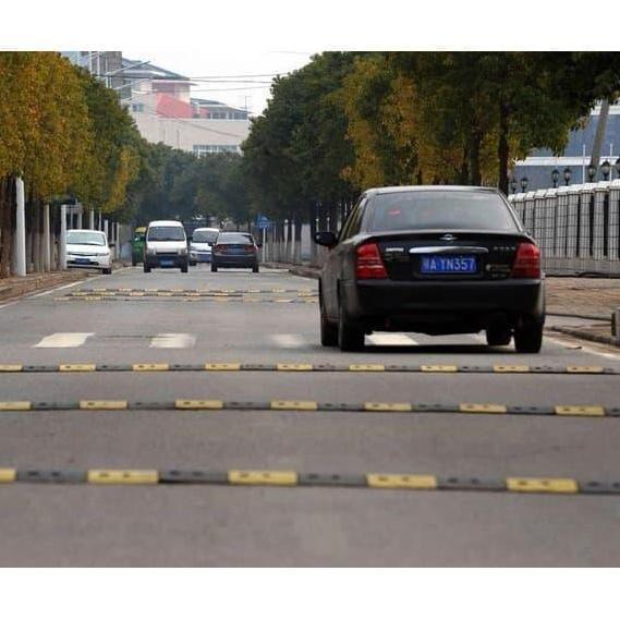 Polisi Tidur 100Cm Karet Rubber Speed Hump Polisi Tidur Karet Rubber