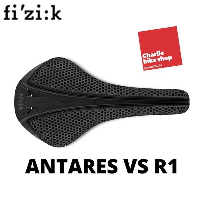 Saddle Fizik Antares Versus Evo R1 Adaptive Carbon 7X10Mm Rails -Black