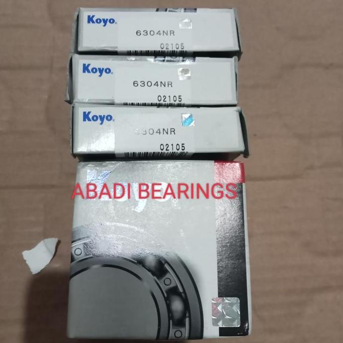 BEARING 6304NR 6304 NR ASLI KOYO