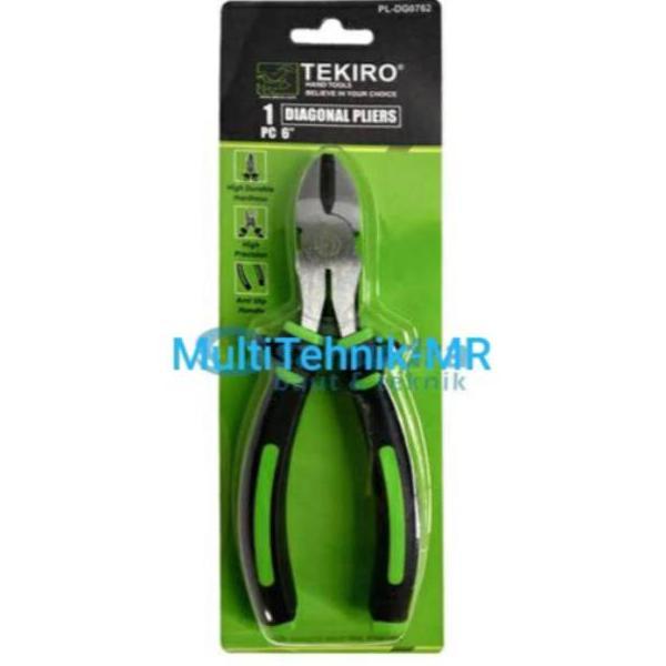 Tang Potong Tekiro 6" Diagonal Pliers Tekiro 6"
