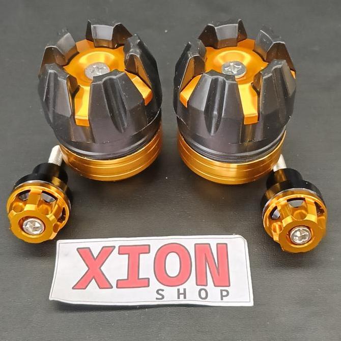 [PROMO PAKET] Jalu As roda depan dan jalu Spakbor variasi baut monel Spakbor MERAH GOLD BIRU NMAX / 