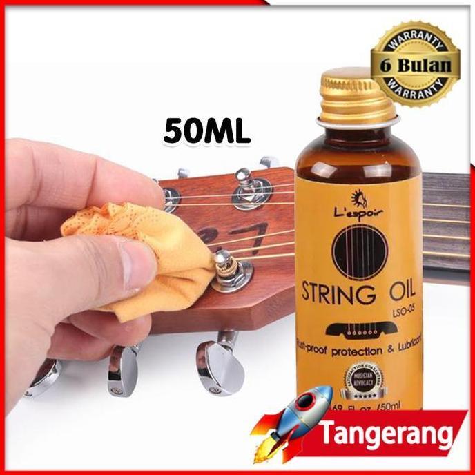 CHONELIO 50ml Minyak Senar Gitar Cairan Pembersih Gitar Minyak Anti Karat Senar Gitar