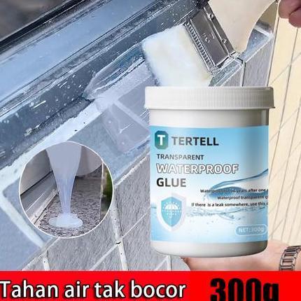 JODHOZ Super Kuat Transparan Perekat Tahan Air,untuk Toilet/kolam renang/dinding/atap/ubin,anti boco