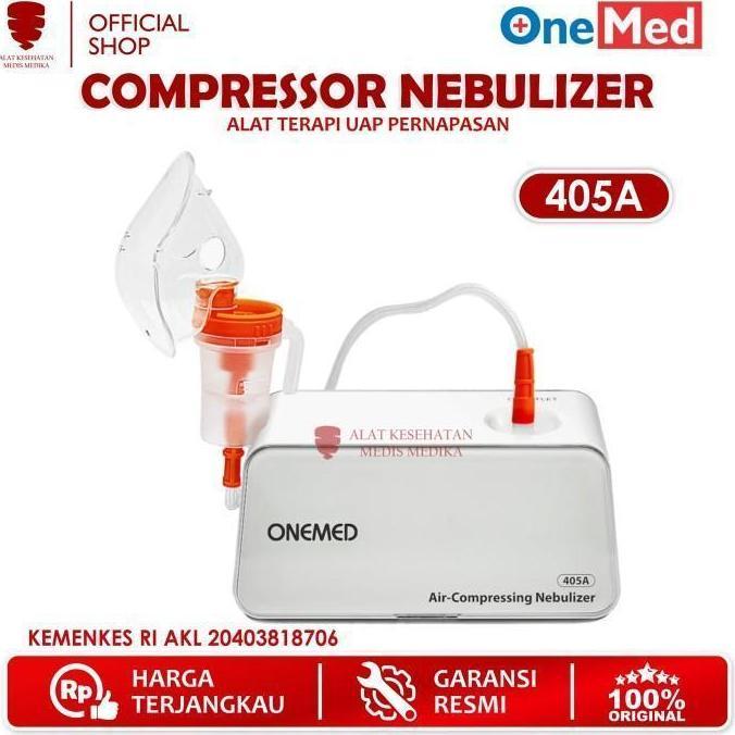 Endangseller - Air Compressor Nebulizer Uap Terapi Pernapasan Alat Bantu Asma Sesak Medis Obat