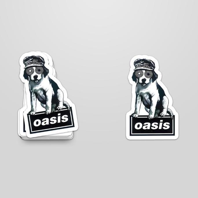 Lansungkirim- Sticker Pack Oasis | Sticker Tumbler | Stiker Laptop Koper Helm