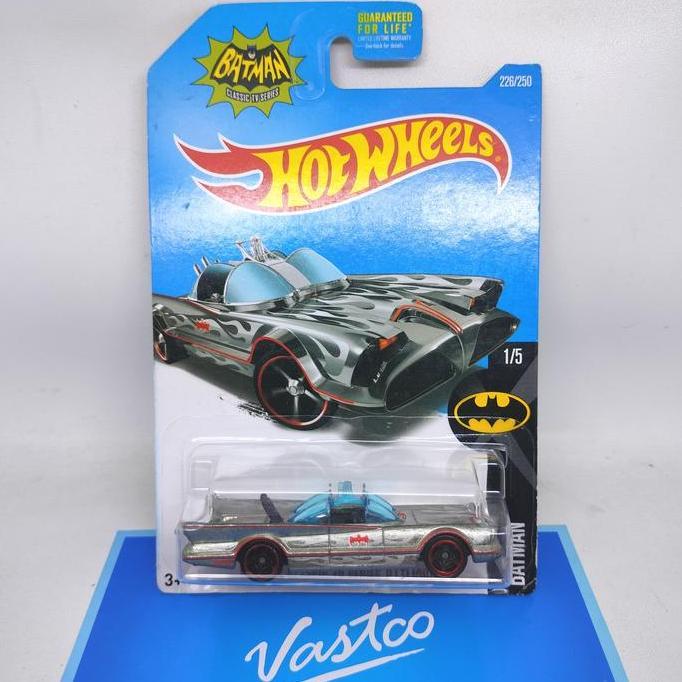 Hot Wheels DC Batman Classic TV Series Batmobile Zamac Hotwheels DHX95 Toy Diecast Car Special Editi