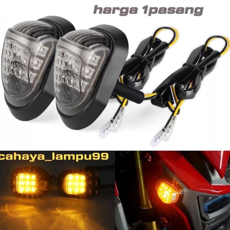 Promo Terbaru Sein Sen Tempel Kodok Sein Tempel Led Universal Ninja R Rr Mono Klx R15