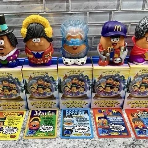 Kerwin Frost Mcd Mcnugget Buddies GOLD Uptown Moe Brrrick Darla Don