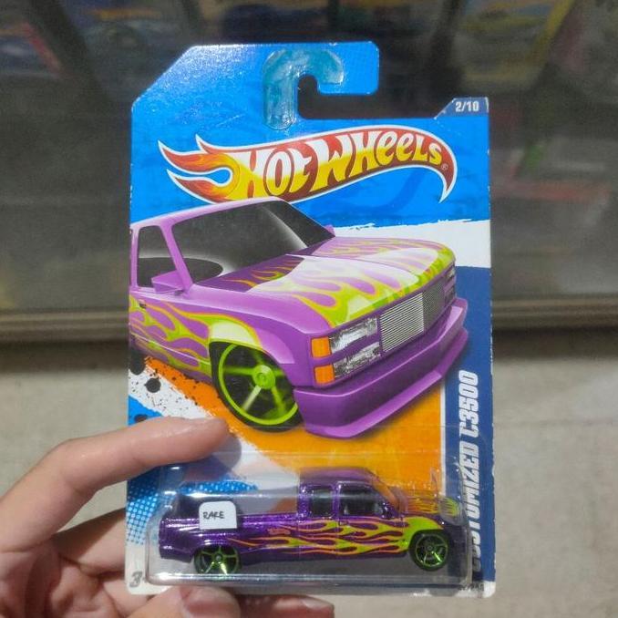 hot wheels customized c3500 tribal