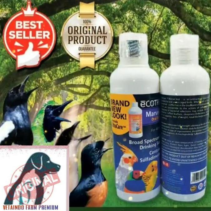 MARVEL AID original asli 237ml obat burung sakit