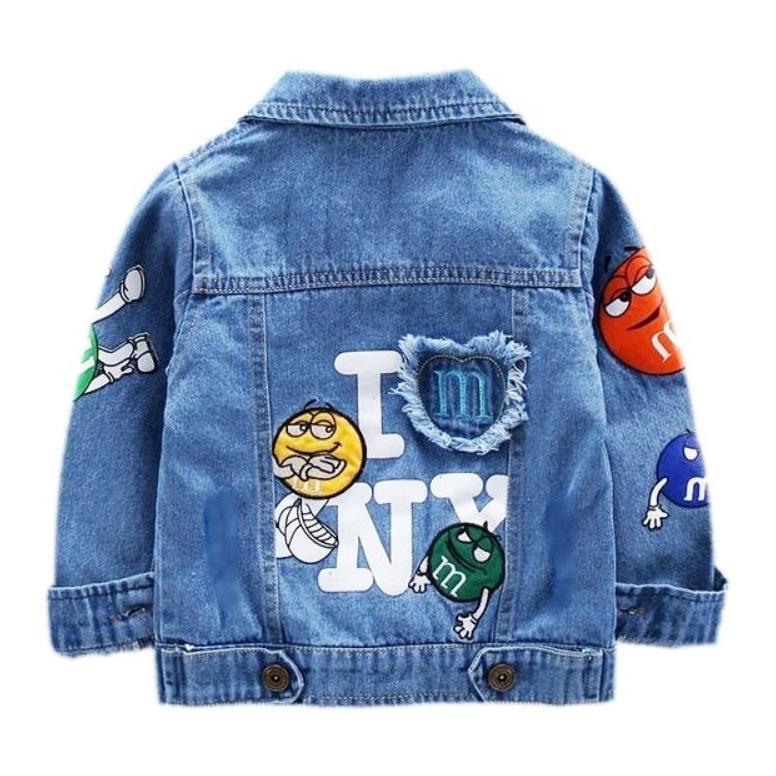 BESTPROMO Jaket Jeans Anak Laki-Laki 1 - 6 Tahun