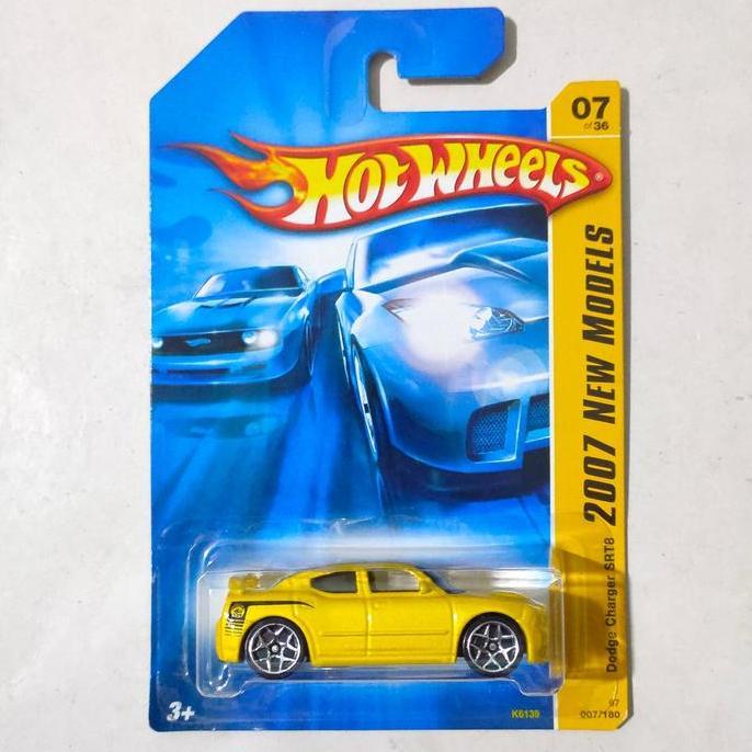 Hotwheels Hot Wheels Dodge Charger SRT8 SRT 8 kuning 2007 New Models