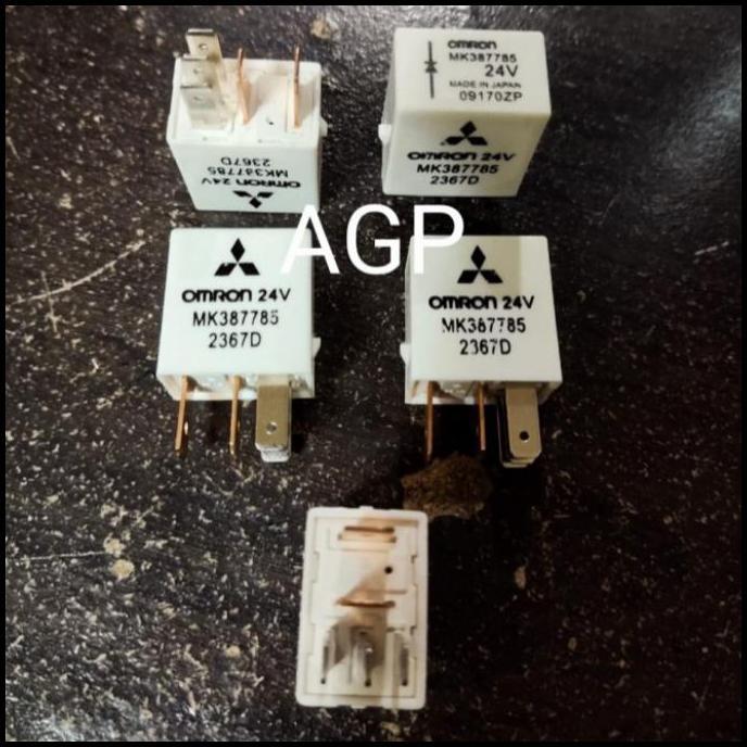 TERBARU RELAY POWER RELAY OMRON 24VOLT KAKI 5 PS125 TURBO CANTER MK387785 