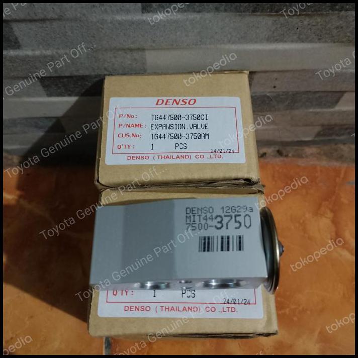 BEST DEAL EXPANSION VALVE AVANZA/ XENIA / RUSH/ INNOVA / GRANMAX ORIGINAL DENSO 