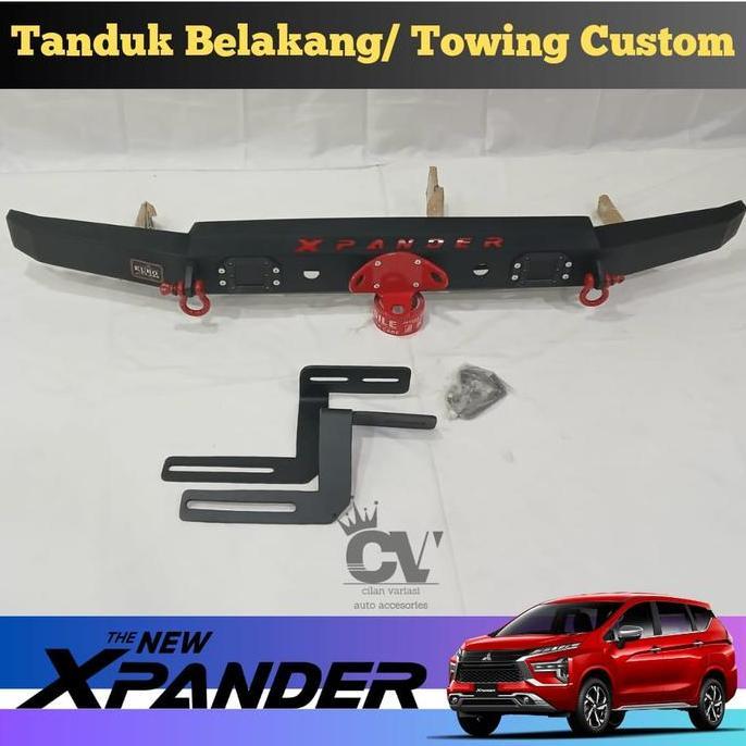 Towing Tanduk Belakang Model Custom Emboss Xpander 2017 - 2022 Terbatas