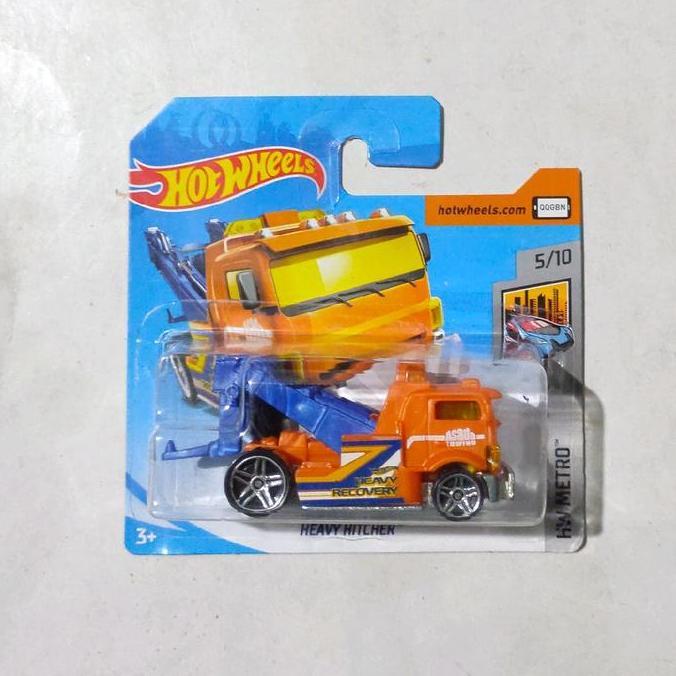 Hotwheels Hot Wheels Heavy Hitcher orange 2019 HW Metro Truk Derek Towing