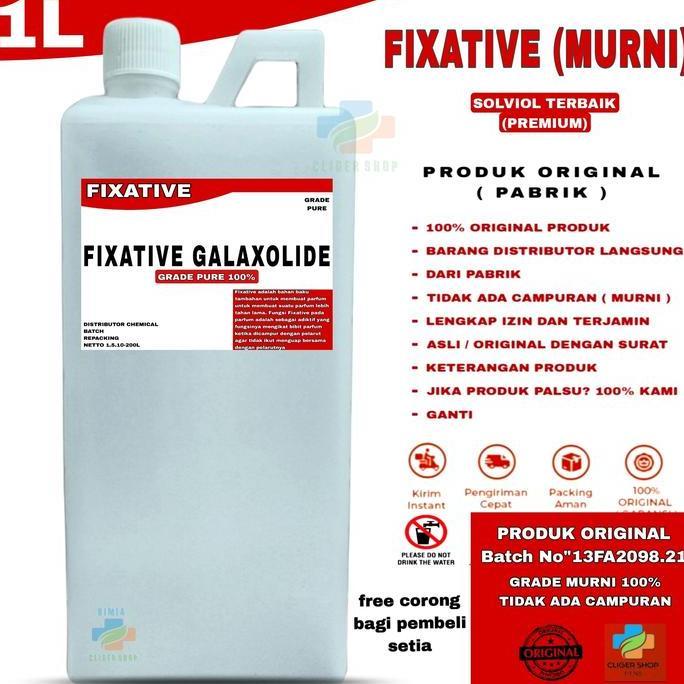 Lansungkirim- Fixative Galaxolide Murni 100% /  Fixactive Galaxolide Penguat Parfum / Pengawet Parfu