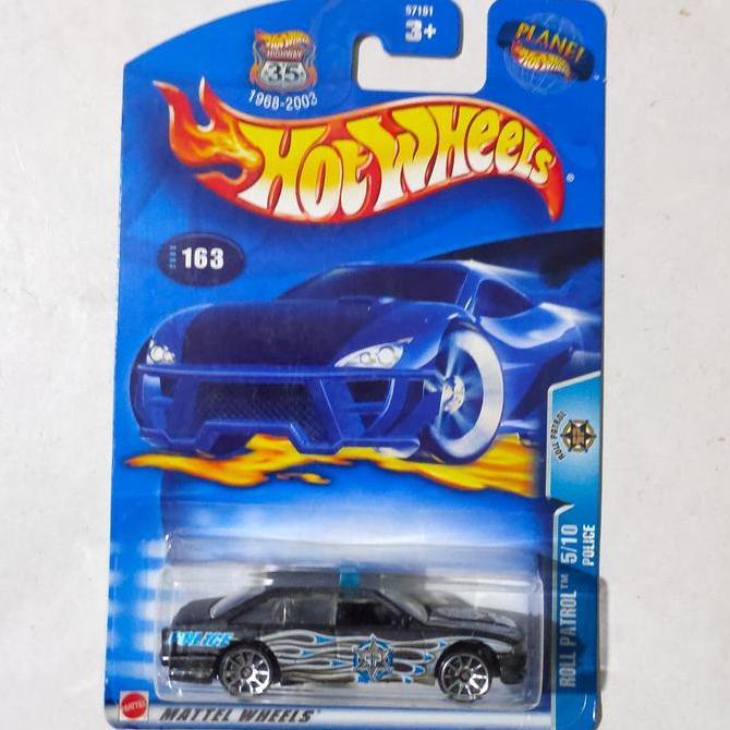 Hotwheels Hot Wheels Police Roll Patrol hitam police 2003