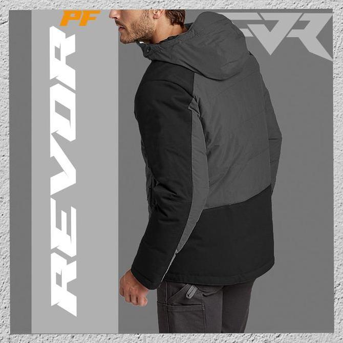 HARGA DISC - Revor PF Jaket Outdoor Tebal Anti Angin Waterproof Abu - RevorId Parasut Sport