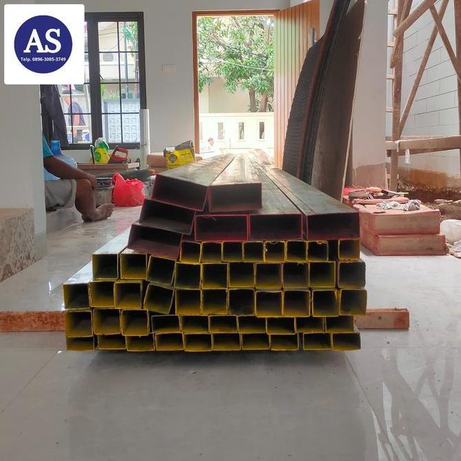 besi hollow 40x80 2mm galvanis